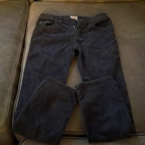 Armani Junior velour dark blue pants. Great condition!